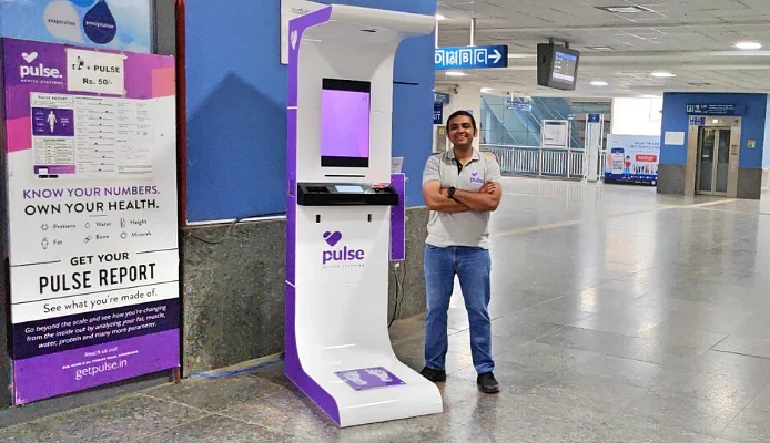 Joginder Tanikella, CEO of Pulse Active Stations Healthcare Kiosks
