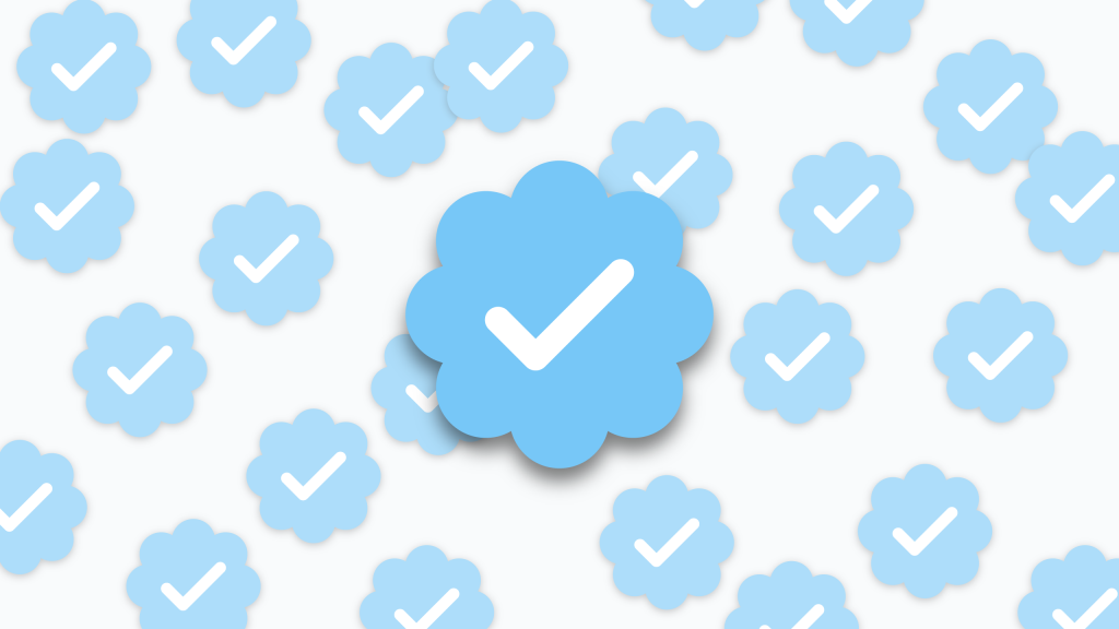 Be a Social Media Influencer, Blue Verification Badge for Sale!
